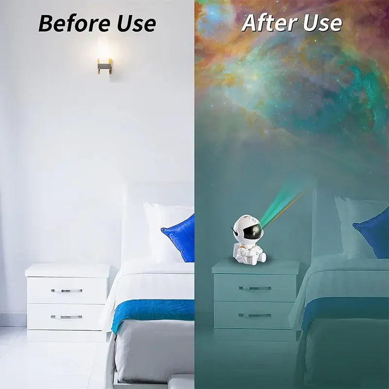 Astronaut Night Light Projector