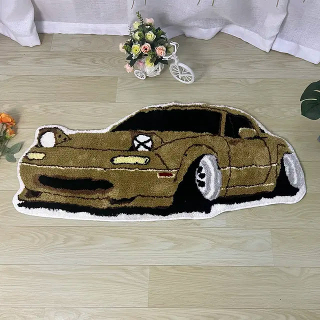 Fashion Car Racing Rug